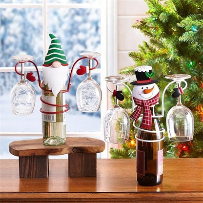 Wijnglazenhouder Kerst