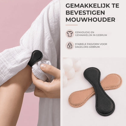 Magnetische Lederen Mouwclips