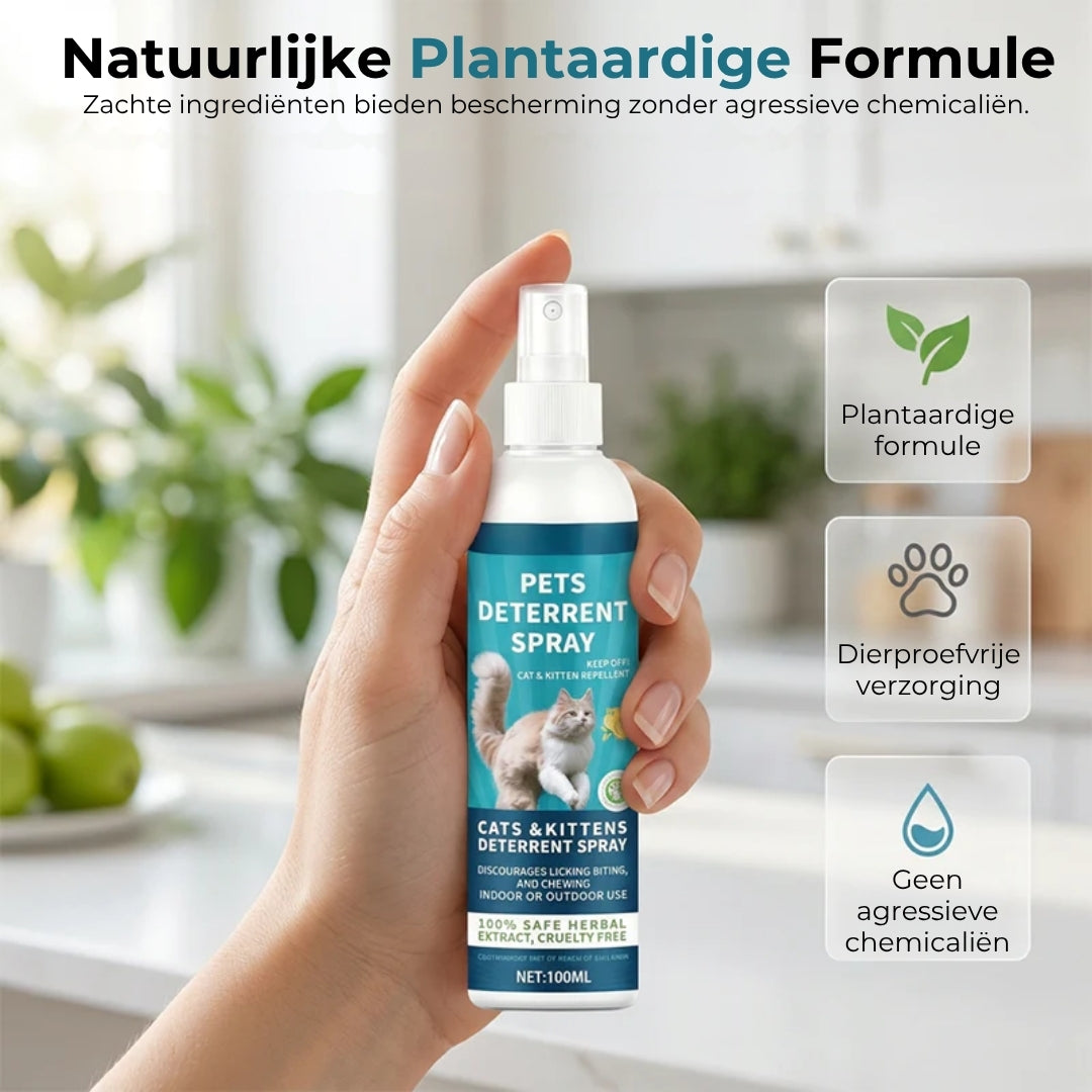 Kruidenafweerspray voor Huisdieren