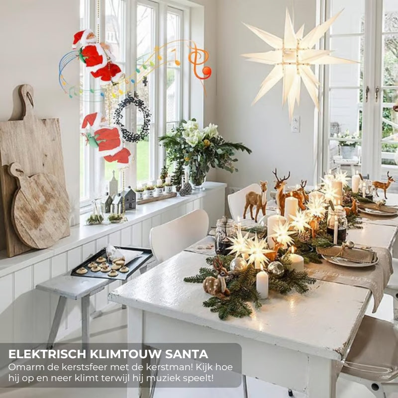 Klimmende Kerstman