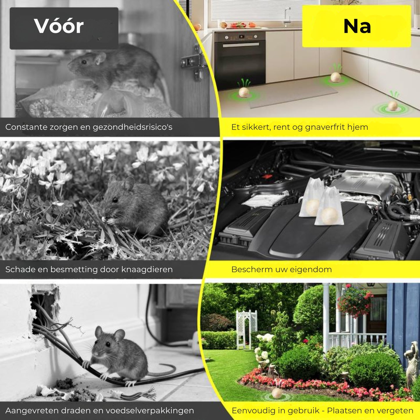 Knaagschild™ Muis- en Rattenafstotende Ballen