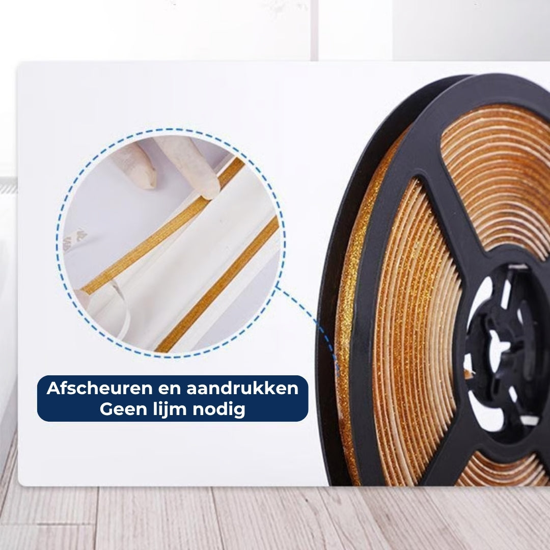 Zelfklevende Schimmelwerende Voegstrip - 6 Meter
