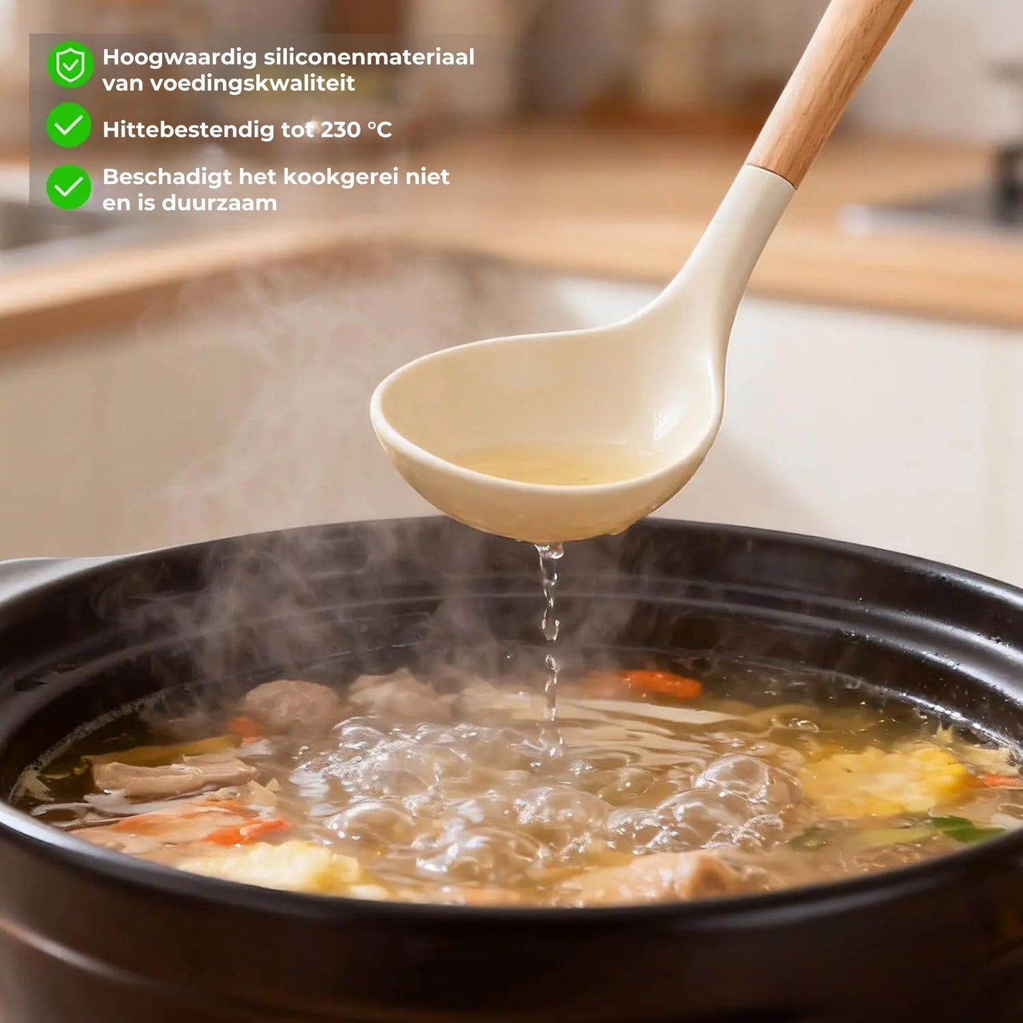 NordicKitchen – Stijlvolle siliconen set voor in de keuken (12-delig)