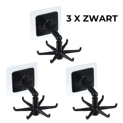 360 Graden Draaibare Haak