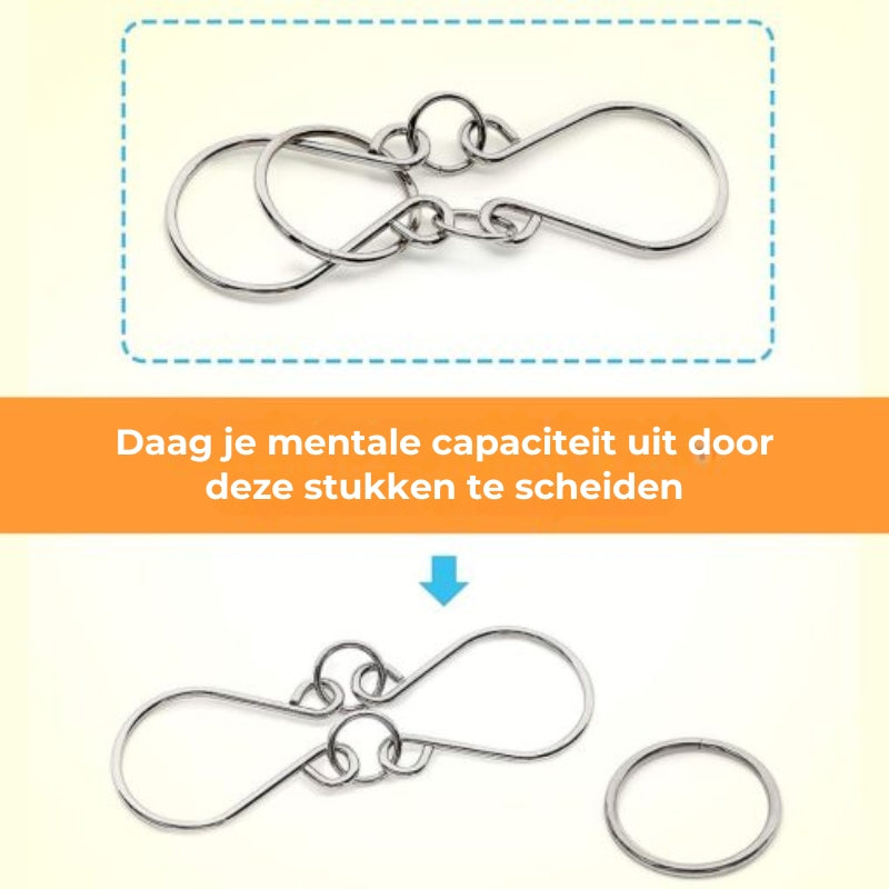 Montessori Metalen Puzzelset