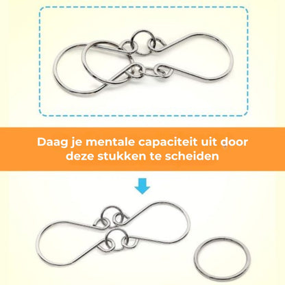 Montessori Metalen Puzzelset