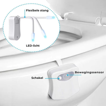Automatisch Nachtlampje voor Toilet met Bewegingssensor