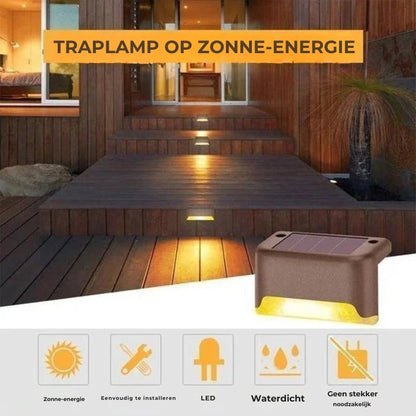 LED Zonne-energie Traplampen