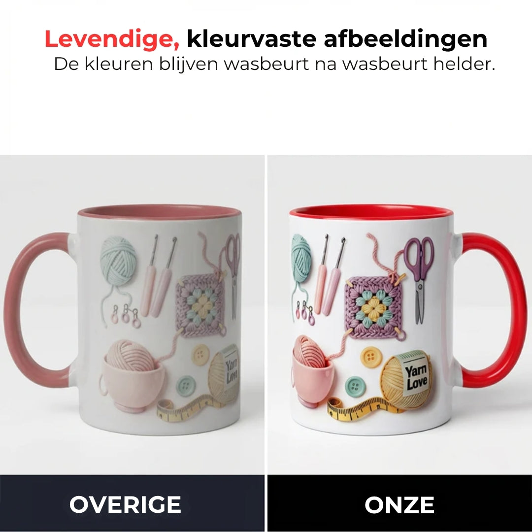Breimok, cadeau voor haak- en breiliefhebers en creatievelingen