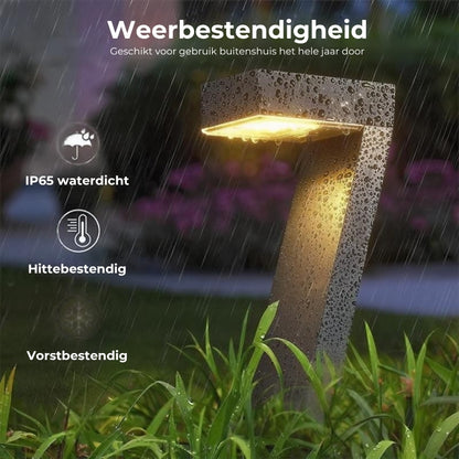 Moderne Tuinlamp op Zonne-Energie