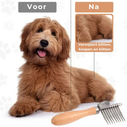 Honden Ontklitborstel