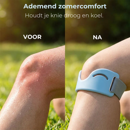 Siliconen Patellaband – Ademend en Schokdempend