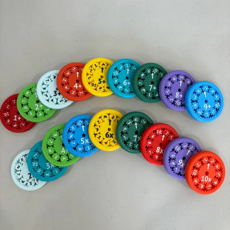 Rekenoefening Fidget Spinner (Sets van 9 stuks)