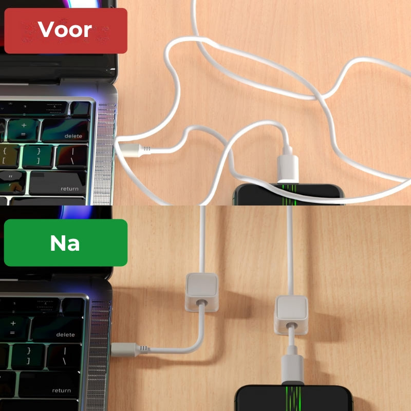 Professionele Kabelorganizer - 6 Stuks