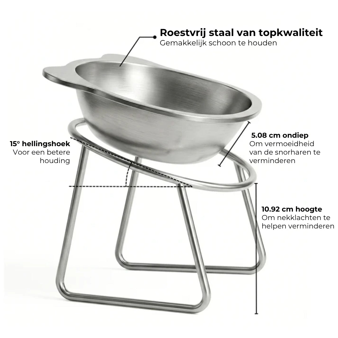 Orthopedische Verhoogde Voerbak voor Huisdieren