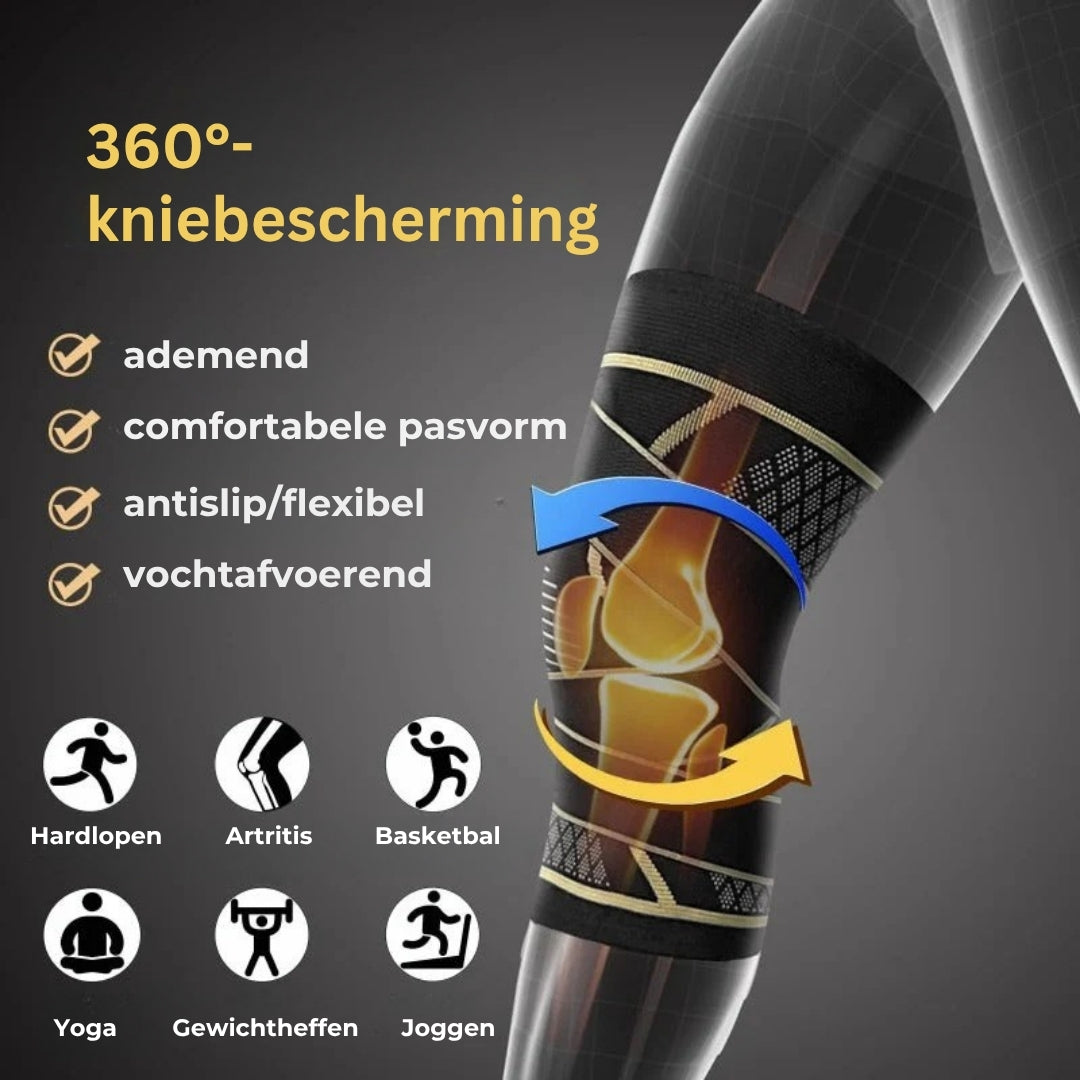 3D Kniecompressie Steunmouw