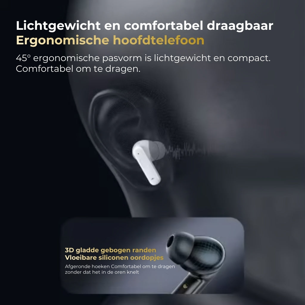 Draadloze Oortjes met HD-Kleurenscherm