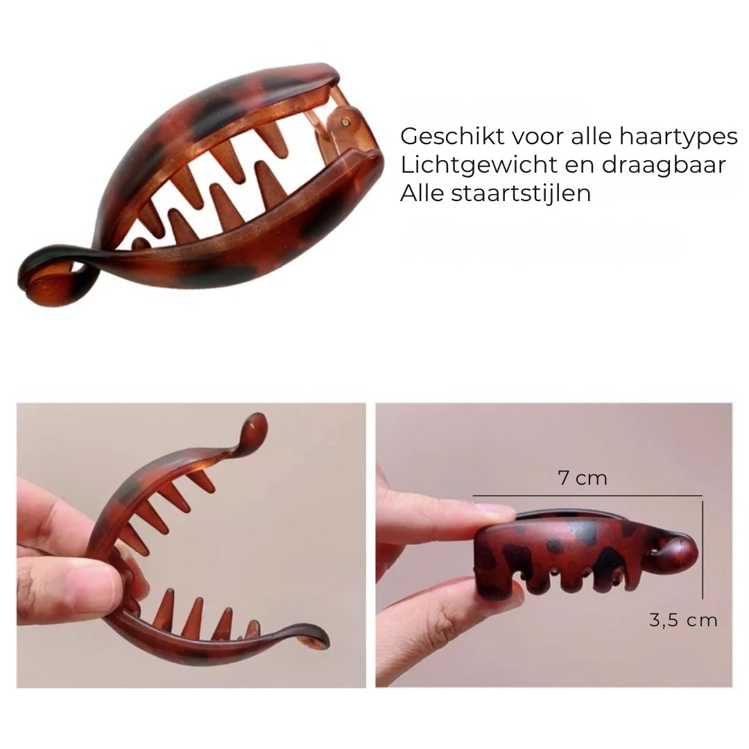 Direct volume paardenstaart haarspeld (4 kleuren)
