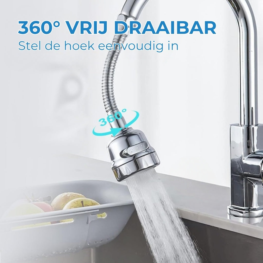 Sproeikop verlengstuk voor de keukenkraan