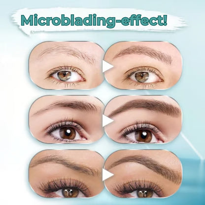 Waterdichte 3D-wenkbrauwpen met 4 vorkpunten voor microblading