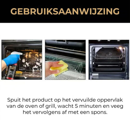 Krachtige Reinigingsspray voor Oven en Grill