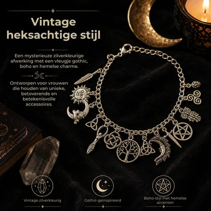 Symbolische Armband met Bedeltjes