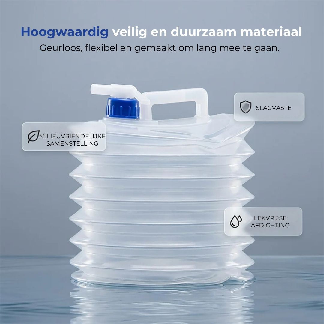 Opvouwbare Watercontainer met Kraan