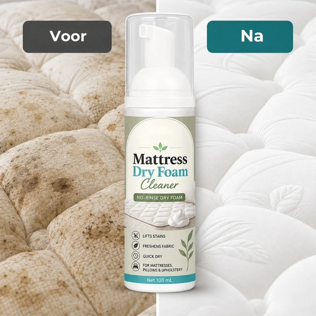 Droogschuimreiniger voor Matrassen - Waterloze Vlekverwijderaar
