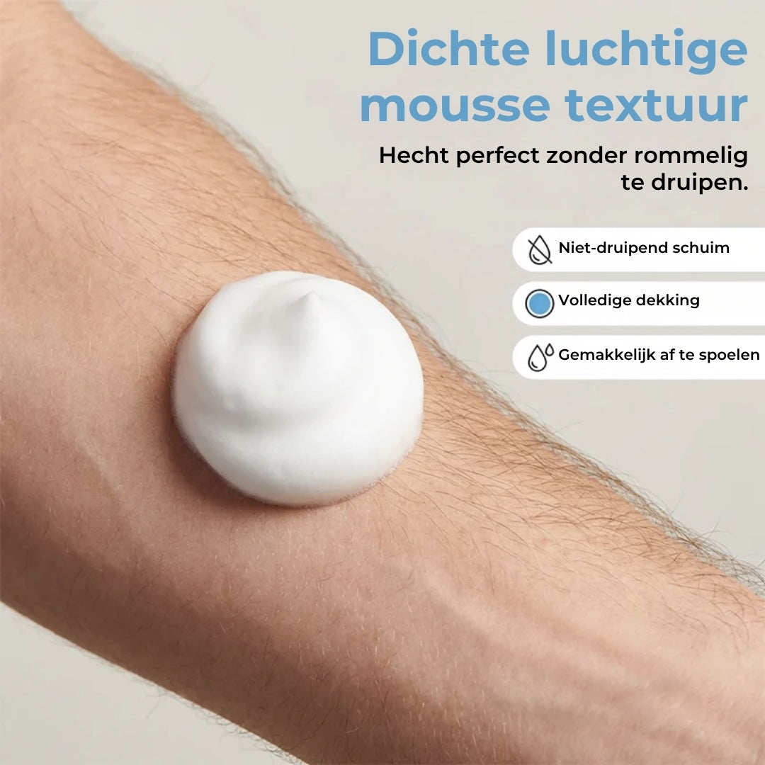 Zijdezachte Ontharingsmousse