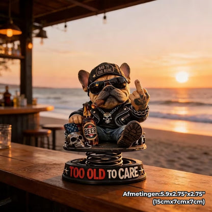 Stoere Bulldog Dashboarddecoratie