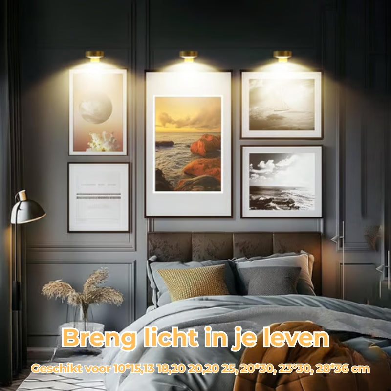 🖼️💡Magnetische schilderijlamp met 13 verlichtingsstanden