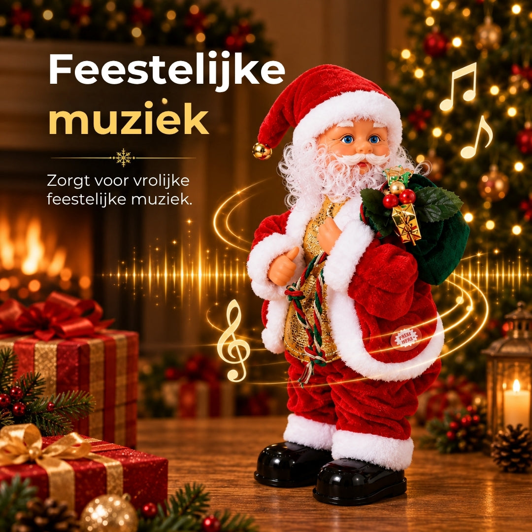 Dansende Kerstman met Muziek