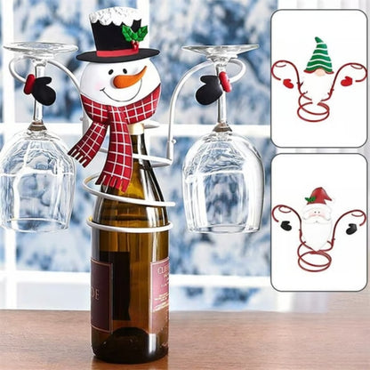 Wijnglazenhouder Kerst