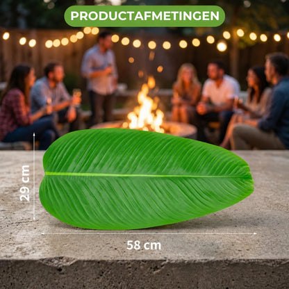 Bananenblad Onderleggers - 6 Stuks