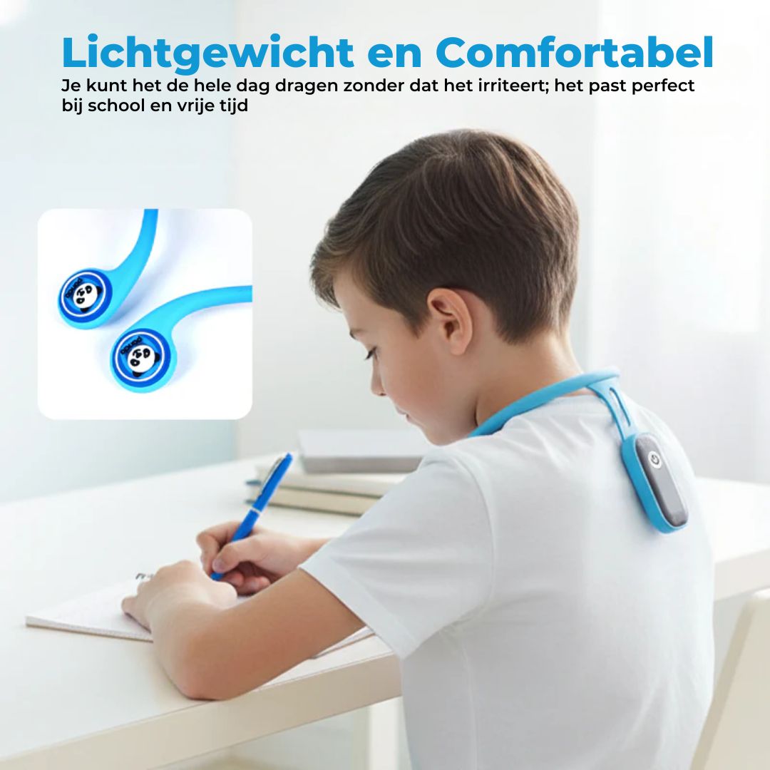 Slimme Houdingscorrector met Trillingswaarschuwingen