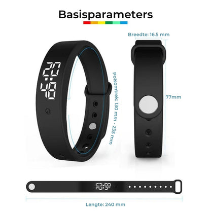 SmartSense - Slimme Digitale LED Horloge