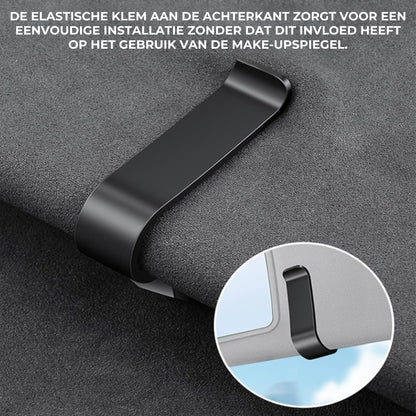 Magnetische brilhouderclip voor in de auto