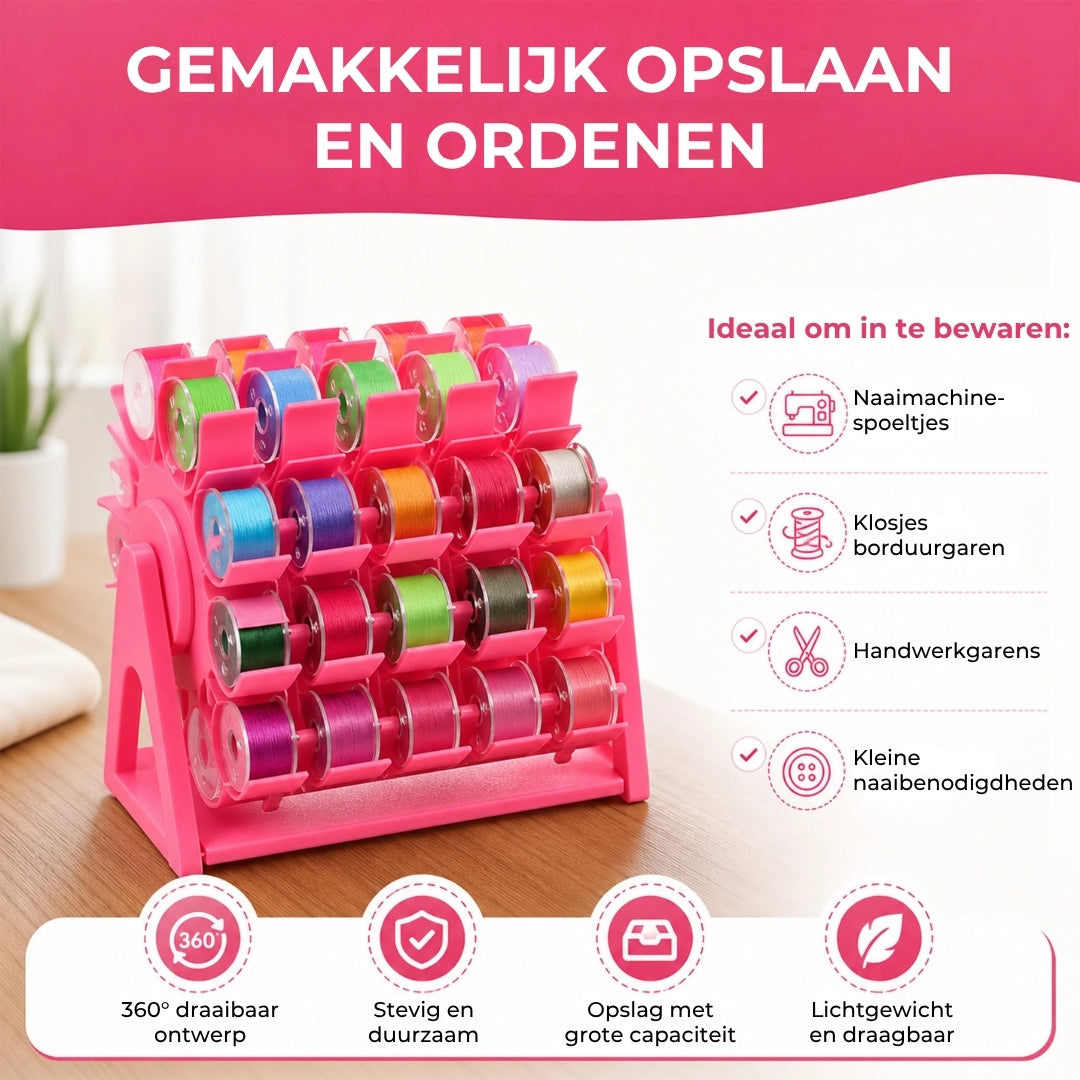 Draaibare Spoelgaren Organizer