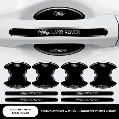 Auto Deurkom Beschermer + Anti-Kras Sticker - 4 Stuks