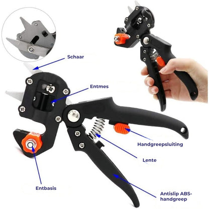 2-in-1 Entgereedschap: snoeischaar