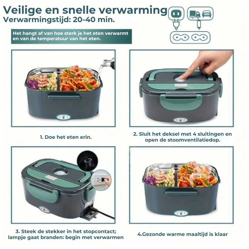 2-in-1 Elektrische Lunchbox