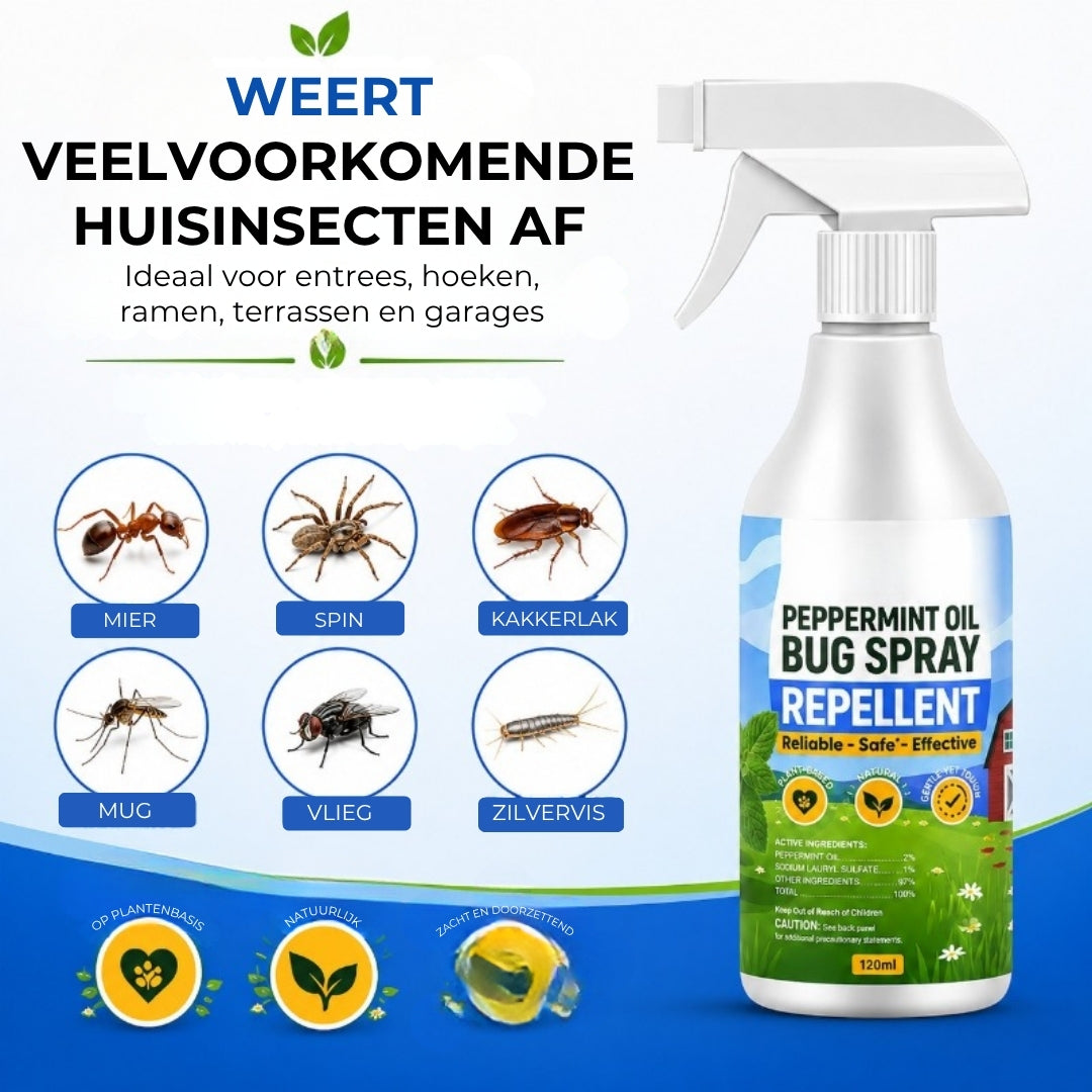 Insectenwerende Pepermunt Spray