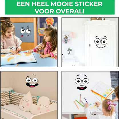 Milieuvriendelijke Vuilnisbakstickers - 4 Stuks