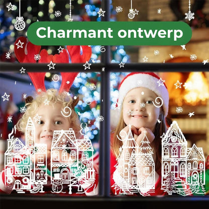 Kerst Raamstickerset - 78 Stuks