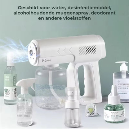 Draadloze Elektrische Nano Desinfectie Sprayer - 380ML