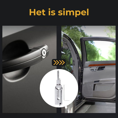 Roestvrijstalen Lockpickset