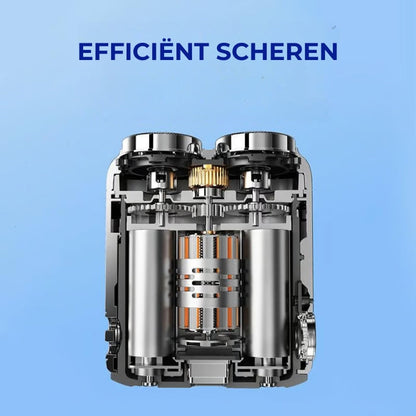 Draagbaar Dubbele Ring Scheerapparaat