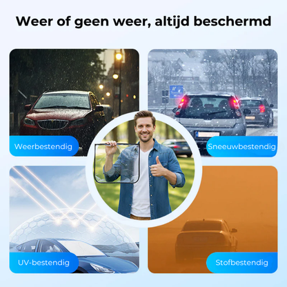 Auto Oplaadpoort Regenhoes - Magnetisch en Waterdicht
