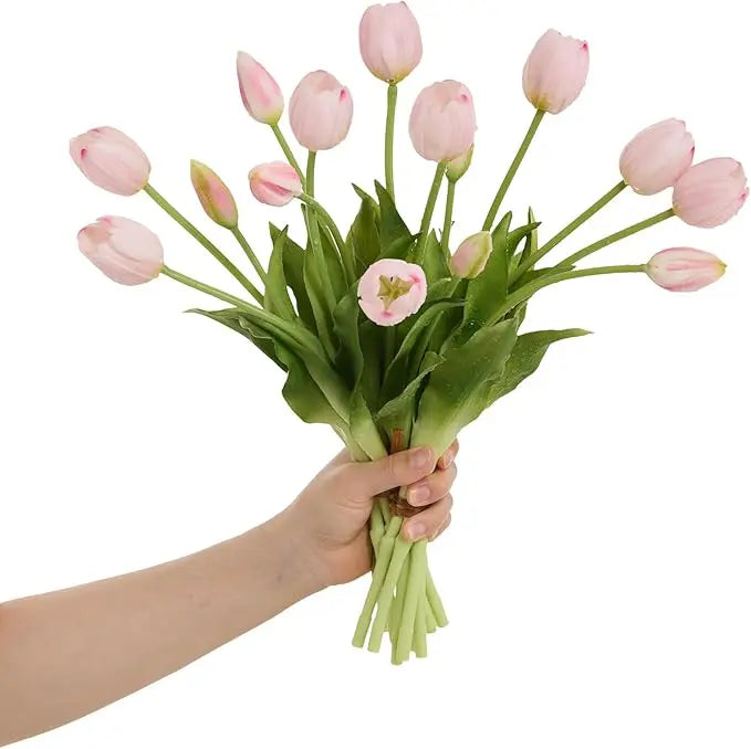 Everbloem Tulpen – Echt gevoel natuurgetrouwe kunsttulpen (15st)