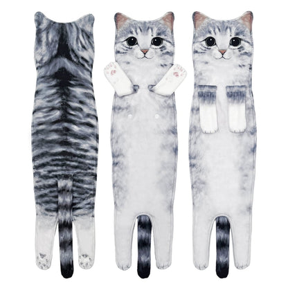 Grappige Kattenhanddoek